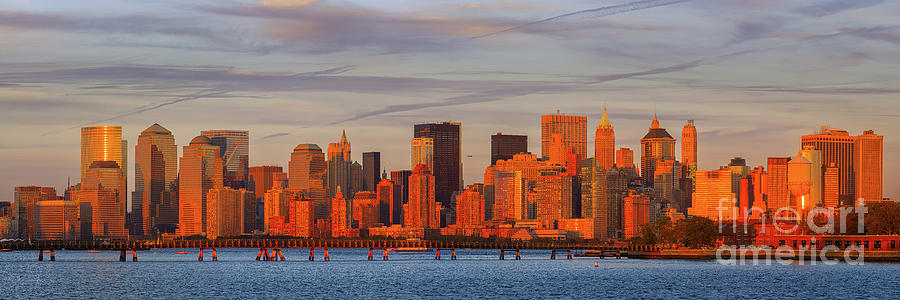 Panorama  New York City Skyline Photograph by Henk Meijer Photography