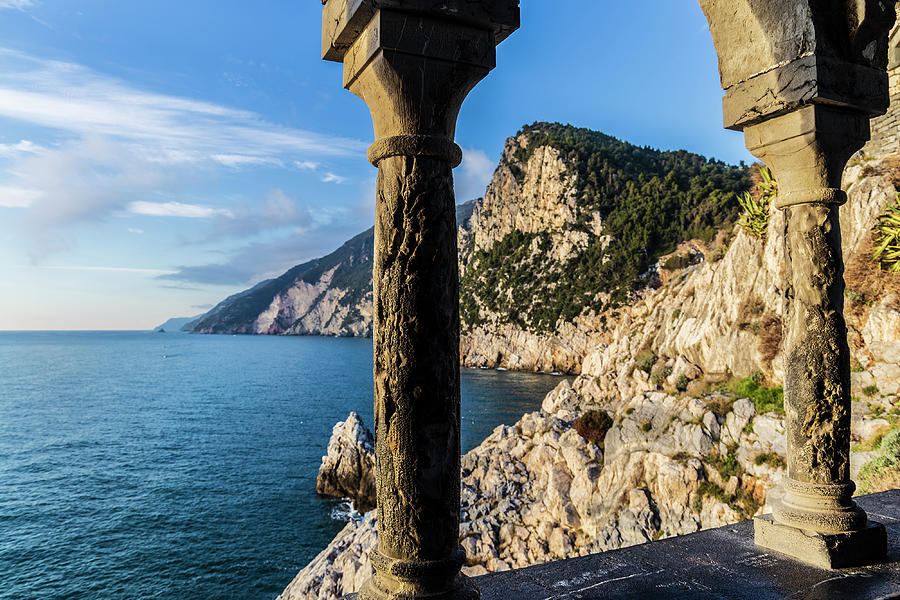 Panorama of Byrons Grotto Photograph by Fabiano Di Paolo