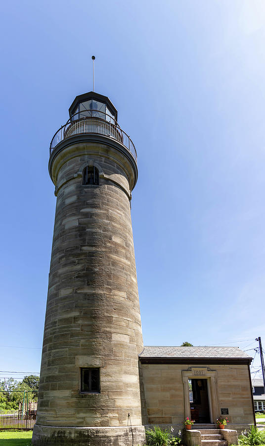 Panorama Of Erie Land Lighthouse Photograph