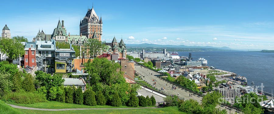 Panorama of Quebec City Photograph by Delphimages Photo Creations