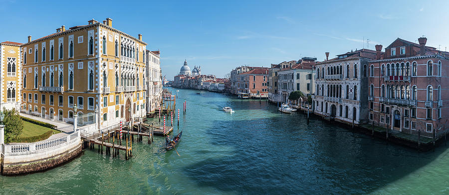 Panorama On The Grand Canal. Venice, Italy Photograph