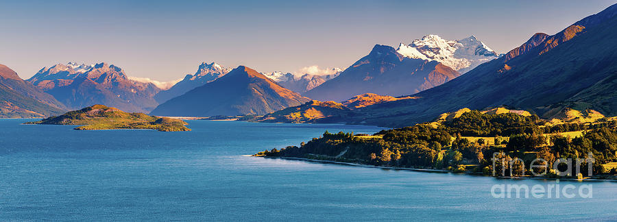 Panorama Road to Glenorchy Photograph by Henk Meijer Photography