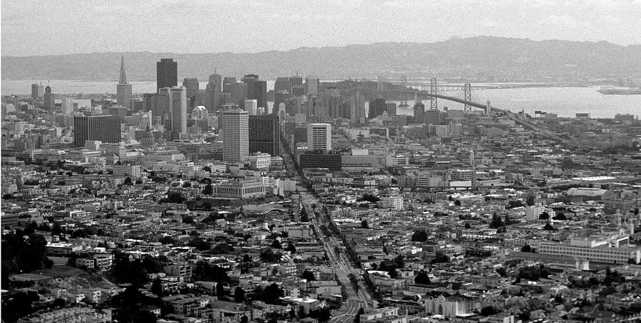 Panoramic Skyline of San Francisco Photograph by James C Richardson