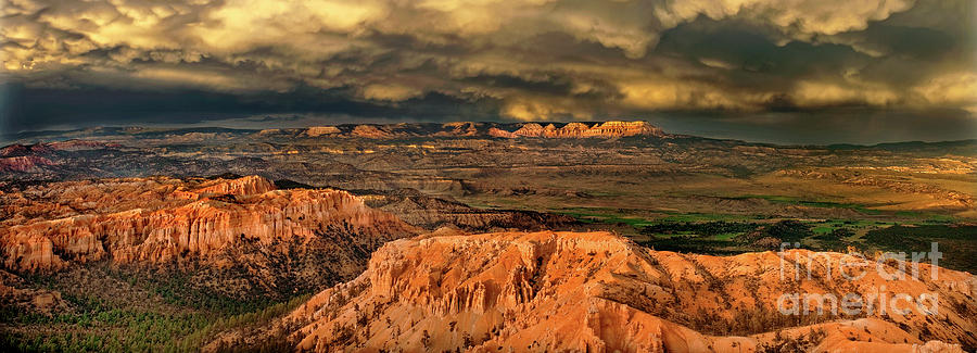 Panorama Thunderstorm Bryce Canyon National Park Utah Photograph by Dave Welling