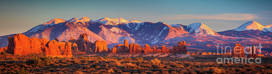 Arches National Park Photograph - Panoramic Arches by Inge Johnsson