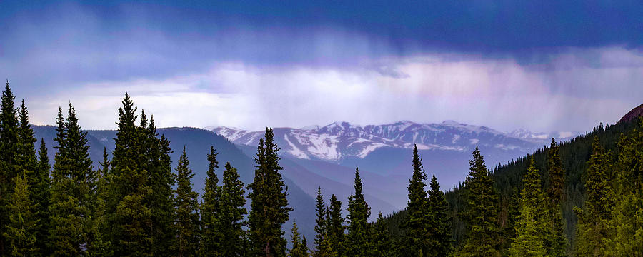 Panoramic Mountain View Photograph by Shirley Dutchkowski
