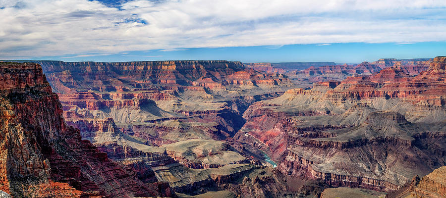 Panoramic Navajo Point Photograph by Andy Crawford