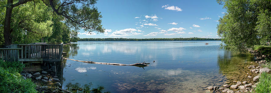 Panoramic Of Lake On A Mountain, Ontario Photograph
