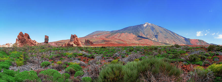 Panoramic view of Teide National Park Photograph by Sun Travels