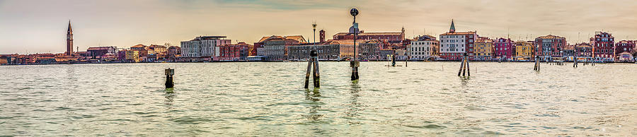 panoramic view of Venice Photograph by Vivida Photo PC