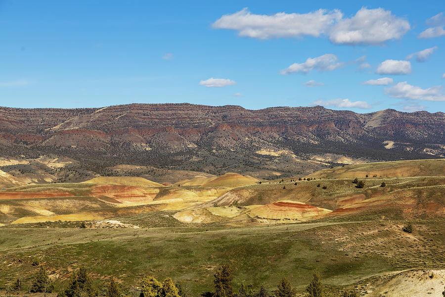 Panoramic View, Painted Hills, Oregon Photograph by Aashish Vaidya