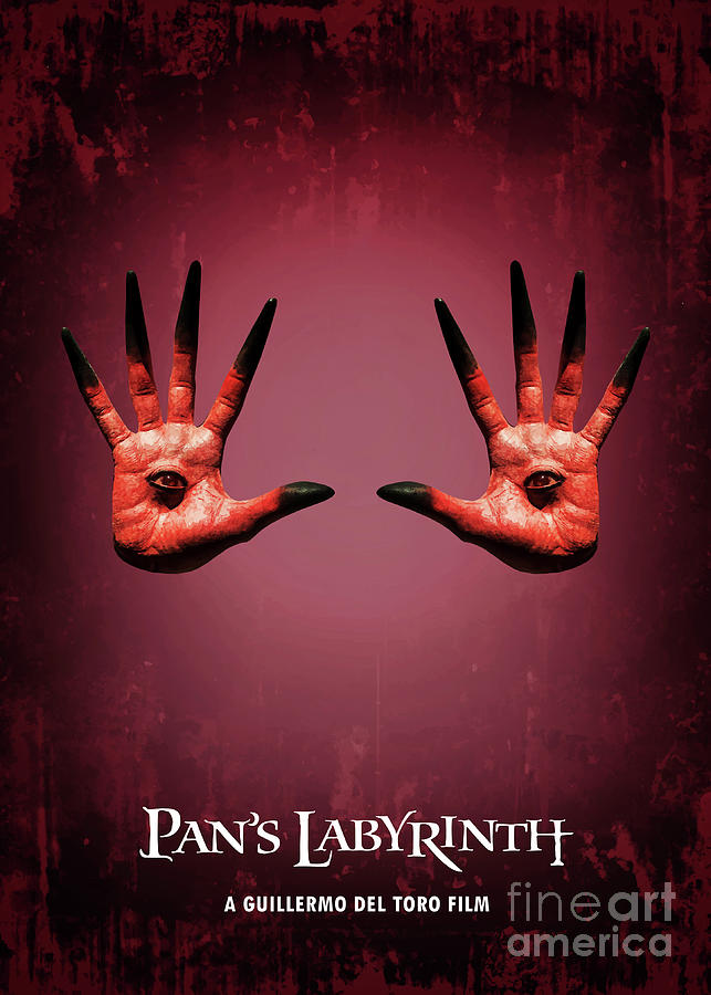 Movie Poster Digital Art - Pans Labyrinth by Bo Kev