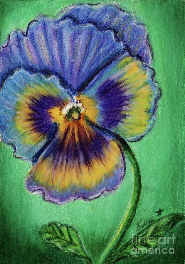 Pansy Painting by Dorothy Lee