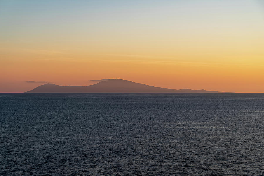 Pantelleria Island at Sunset Photograph by William Dickman