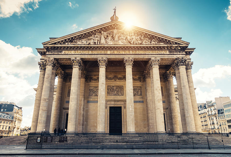 Pantheon In Paris Photograph by Borchee