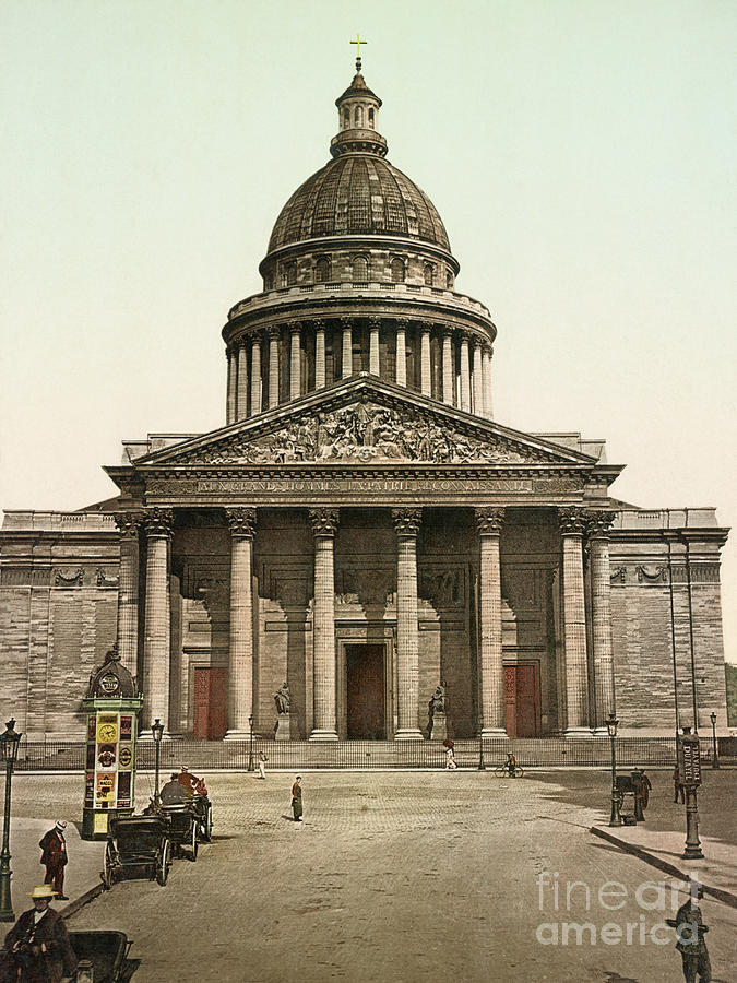 Pantheon, Paris, c1898 Photograph by Granger