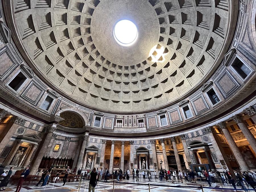 Pantheon, Rome Photograph by Judy Frisk