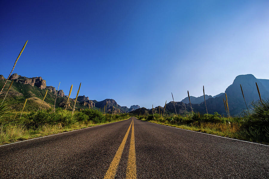 Big Bend National Park Photograph - Panther Junction Road by Kyle Findley