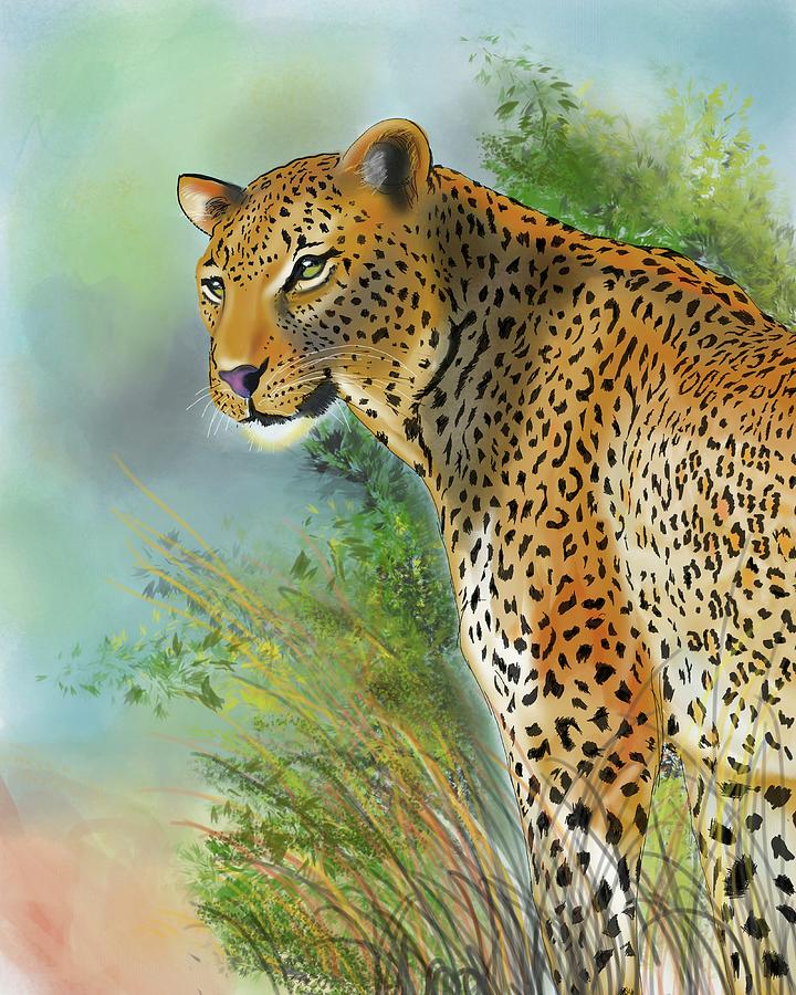 Panther Digital Art by Mahir Sherwani - Fine Art America