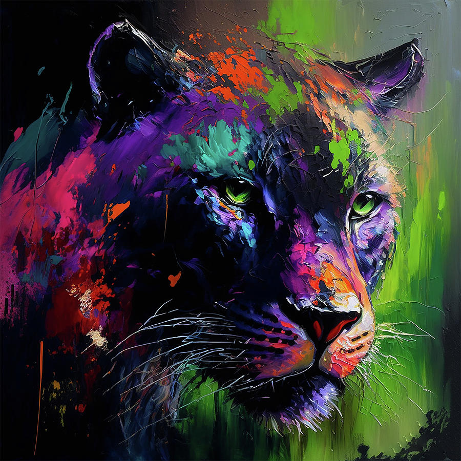 Panther Digital Art By Vasco Kalogiros - Fine Art America