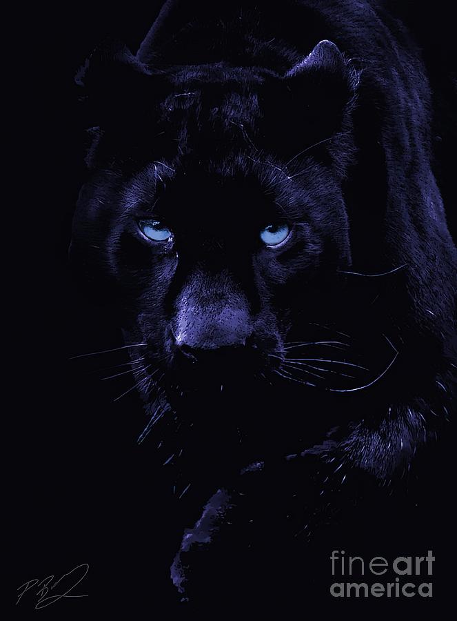 Panther Painting by Walsh Anderson | Fine Art America