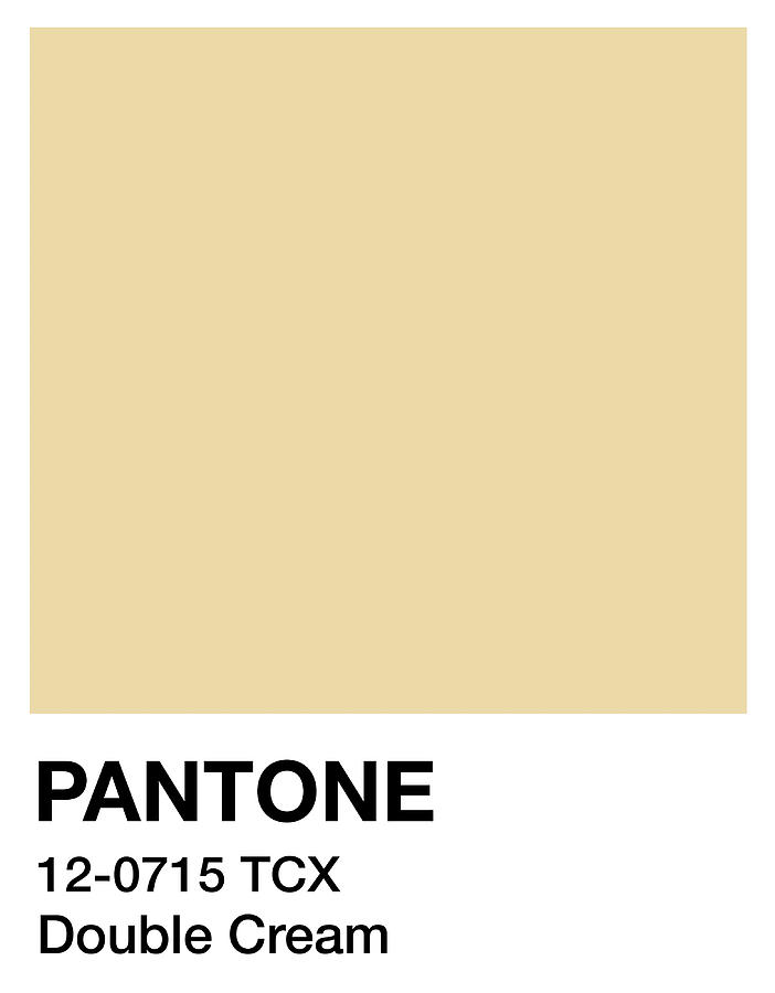 Pantone Double Cream tumblr Painting by Tina Maisie | Fine Art America