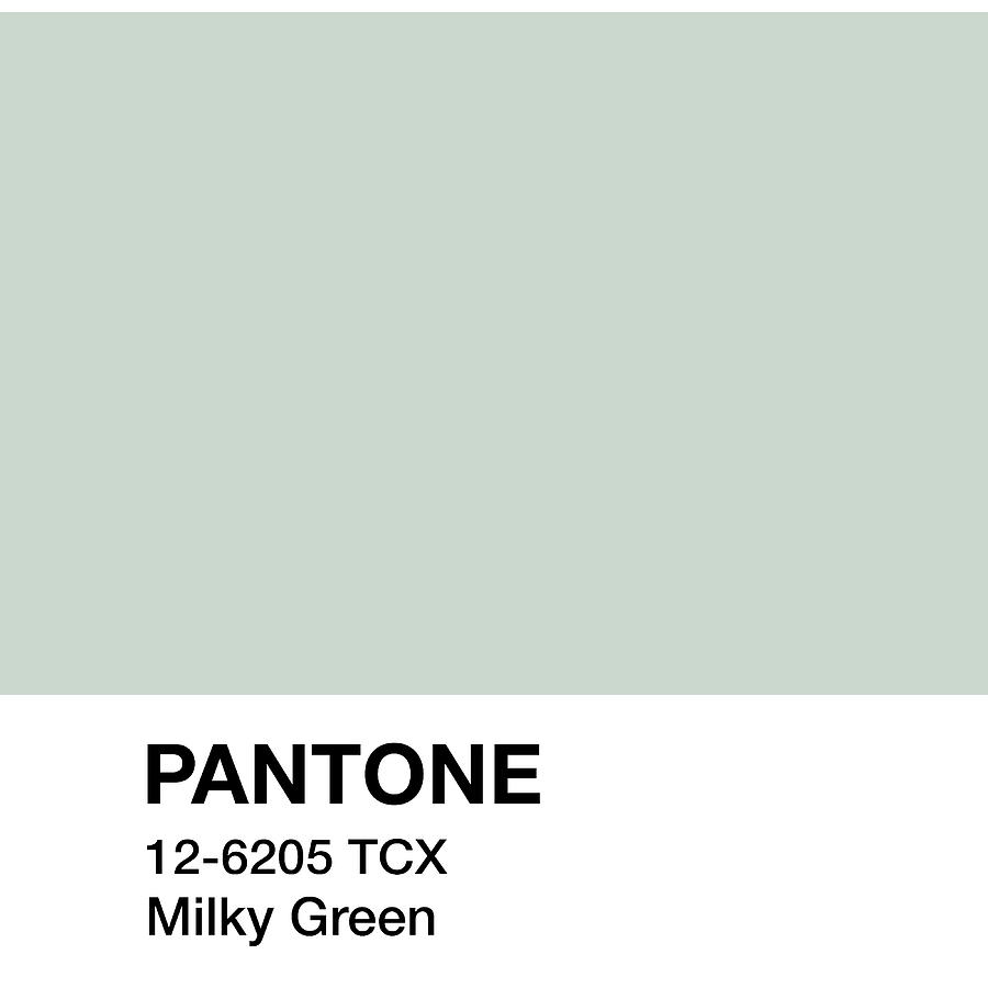 Pantone Milky Green Painting by Lee Alexander | Fine Art America