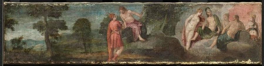 Paolo Veronese - Jupiter with Gods and Goddesses on Olympus Painting by ...