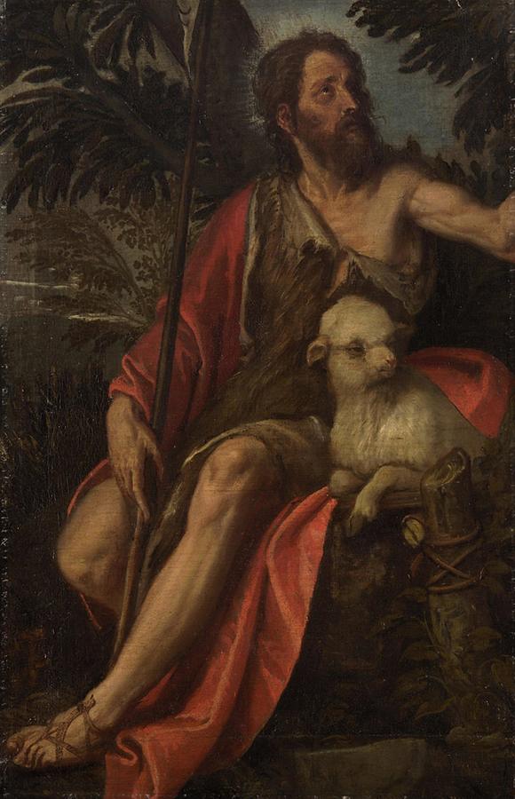 Paolo Veronese - Saint John the Baptist Painting by Les Classics - Pixels