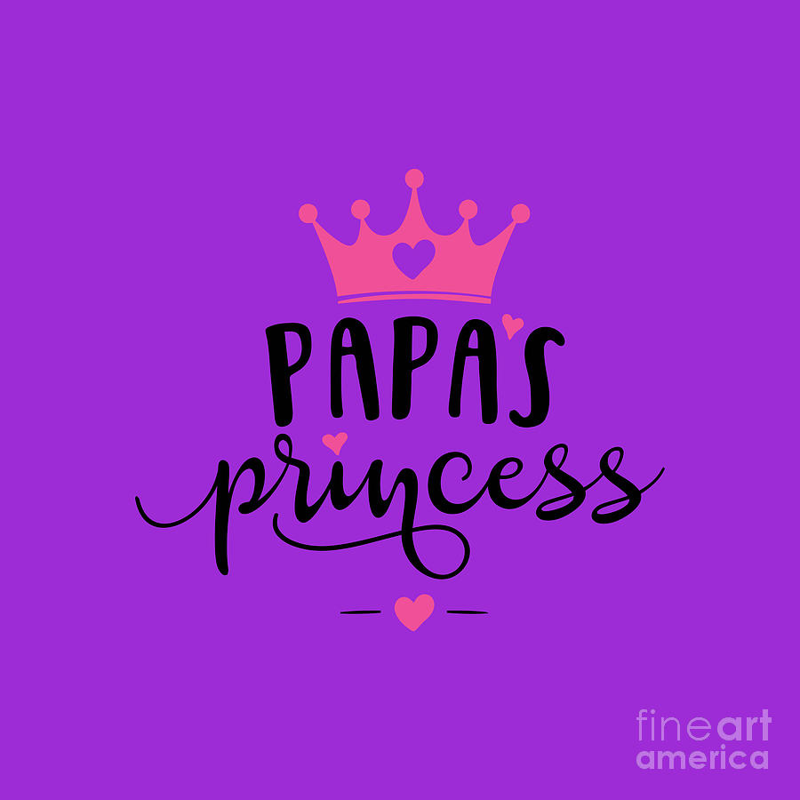 Papa's Princess Drawing by Fitria Lestari - Fine Art America