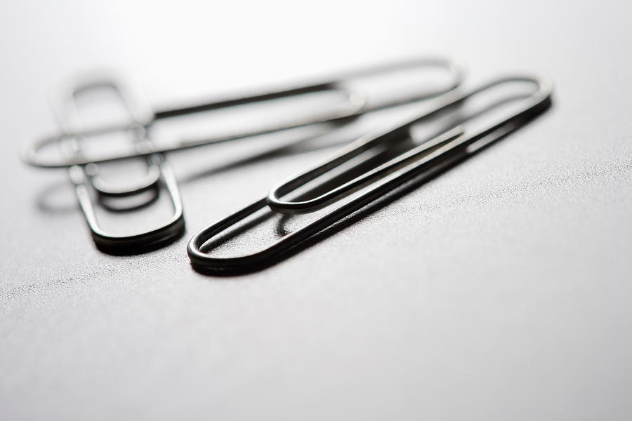 Paperclips Photograph by Image Source
