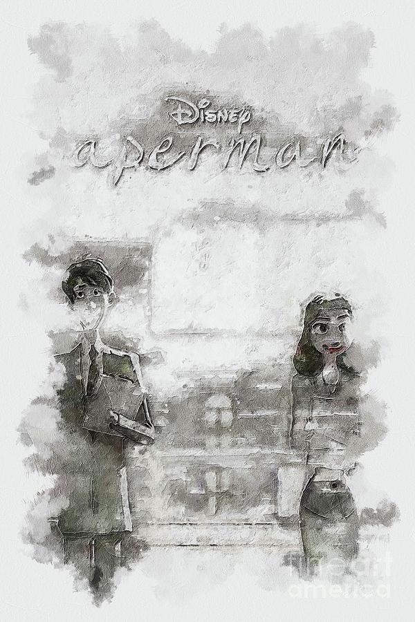 Paperman Painting by Emelia Marquardt Fine Art America