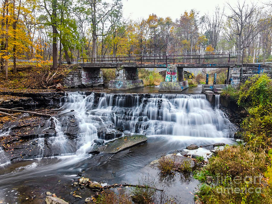 papermill Falls Photograph by Jim Lepard