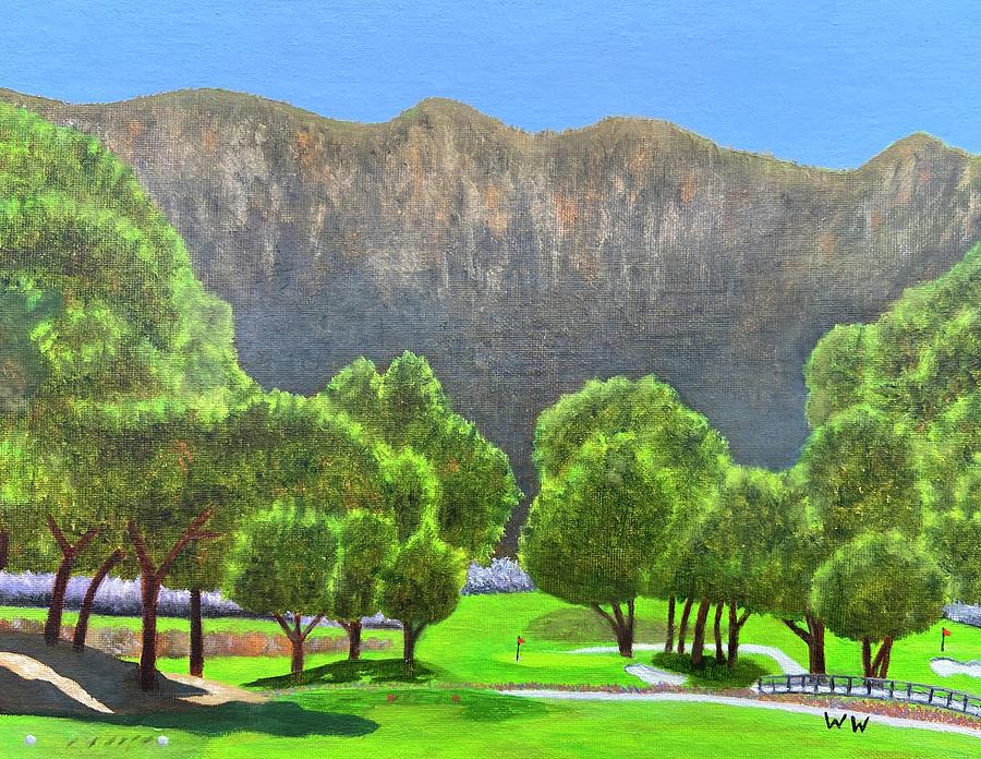 Par 3 Painting by William West | Fine Art America