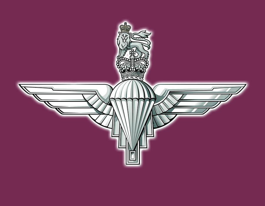 Parachute Regiment. Badge. Digital Art by Tom Hill - Fine Art America