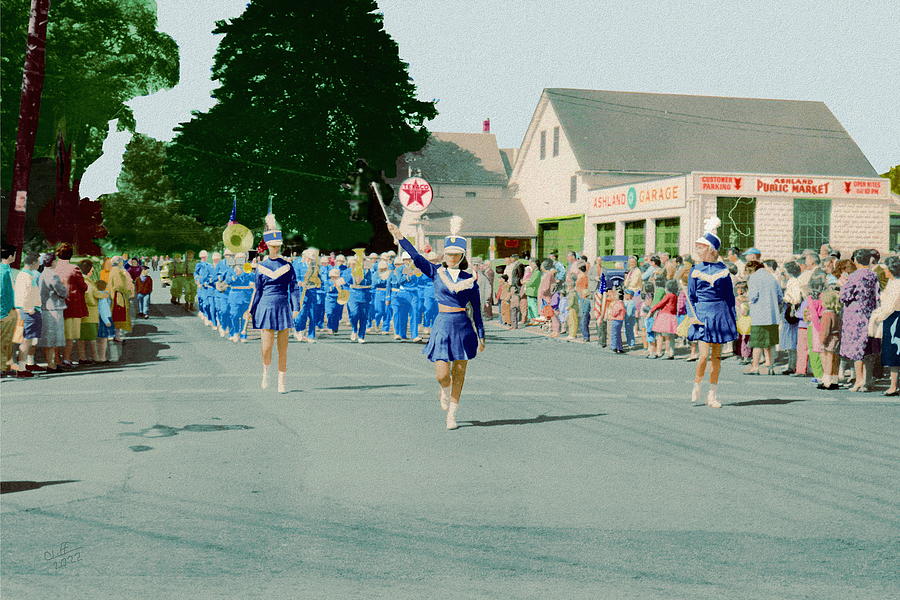 Parade on Summer St Digital Art by Cliff Wilson
