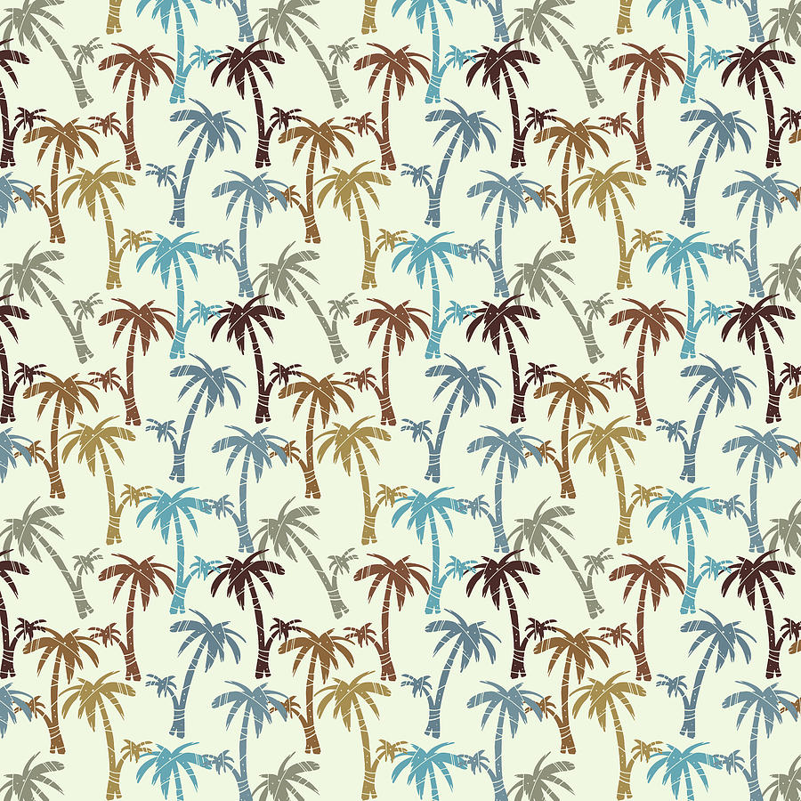 Paradise Palms Digital Art by Kevin Putman