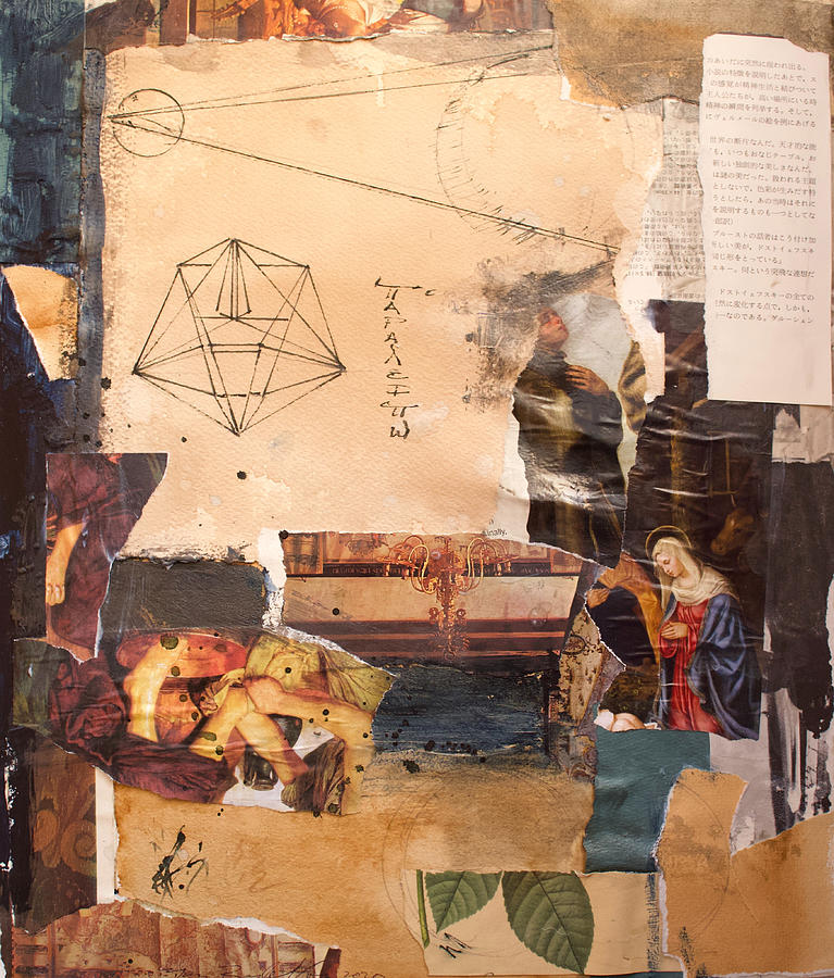Esoteric Mixed Media - Paralipomenon 2 by Noe Badillo Esoteric Mixed Media - Paralipomenon 2 by Noe Badillo