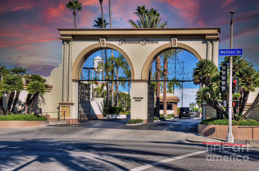 Paramount Pictures Melrose Gate Photograph by David Zanzinger