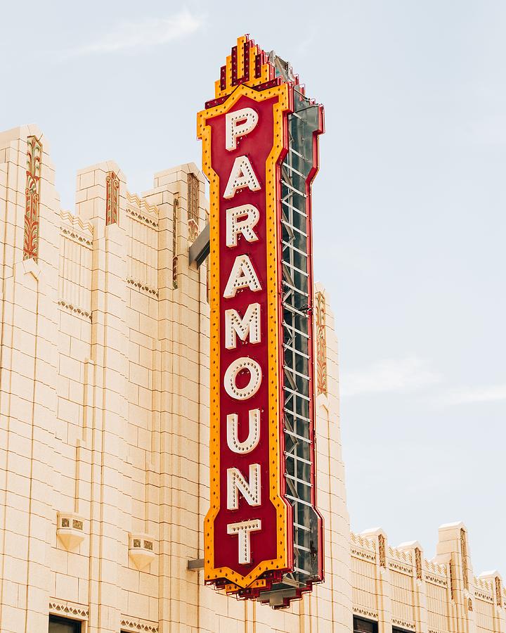 Paramount Theater, Amarillo Photograph by Jon Bilous