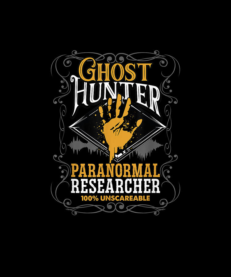 Paranormal Researcher Ghost Hunter Drawing by Jone Cread