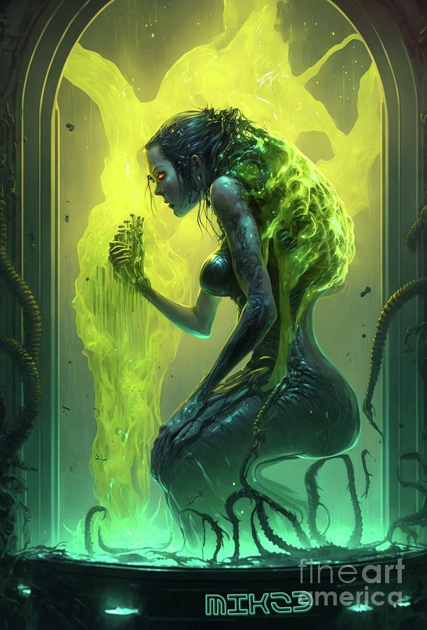 Parasite Digital Art by Michaela Nastasia Parasite Digital Art by Michaela Nastasia