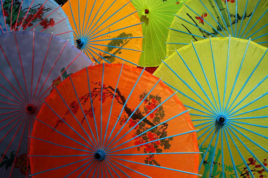 Parasols Photograph by Dlewis33