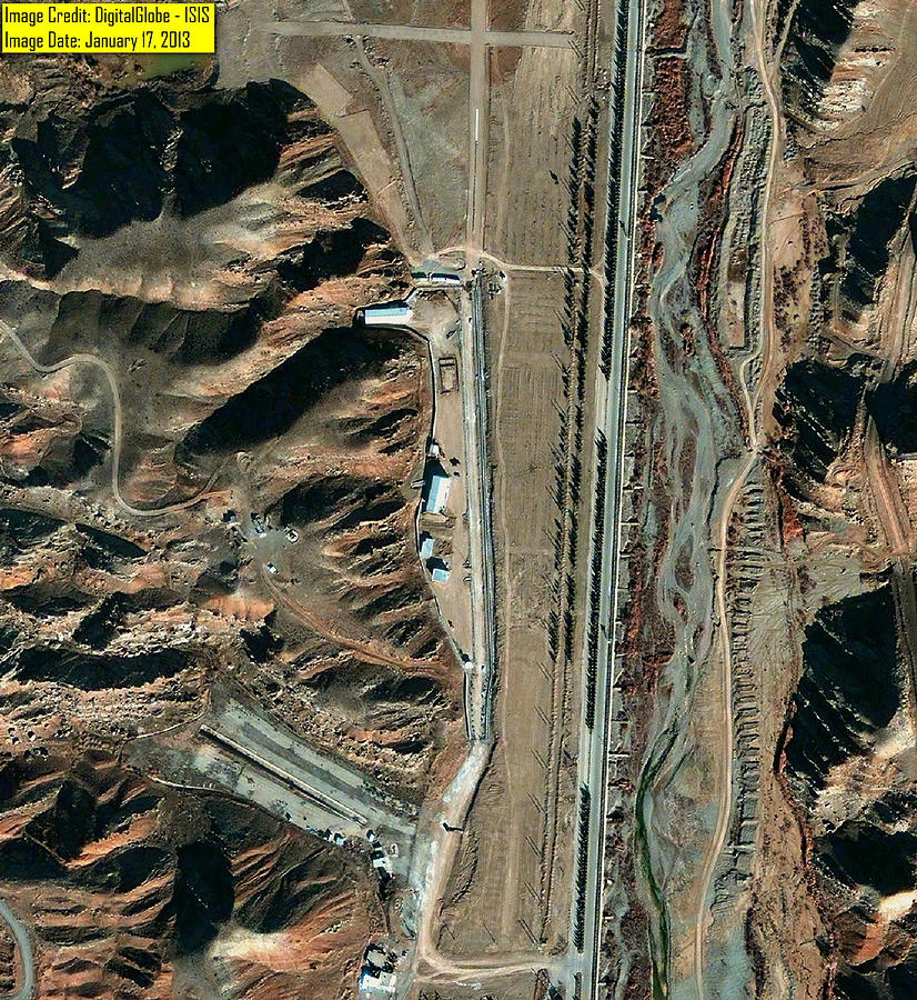 Parchin High Explosive Test Site, Iran Photograph by DigitalGlobe