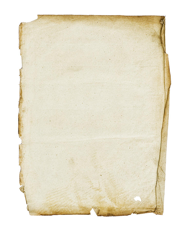 Parchment paper Photograph by Sean Gladwell