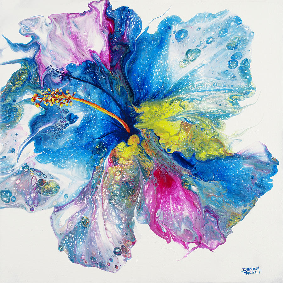 Pardise Blooms Painting by Darice Machel McGuire