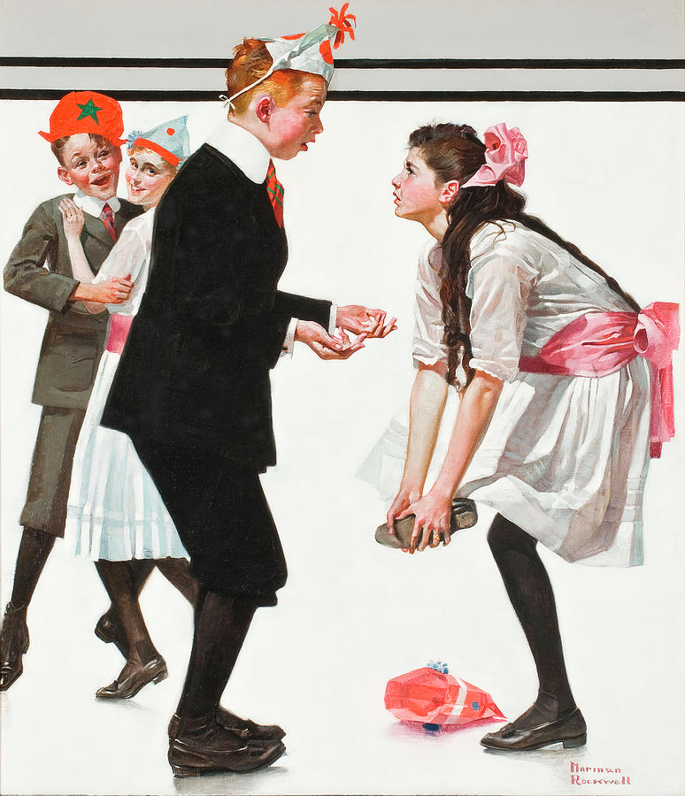 Pardon Me Photograph by Norman Rockwell
