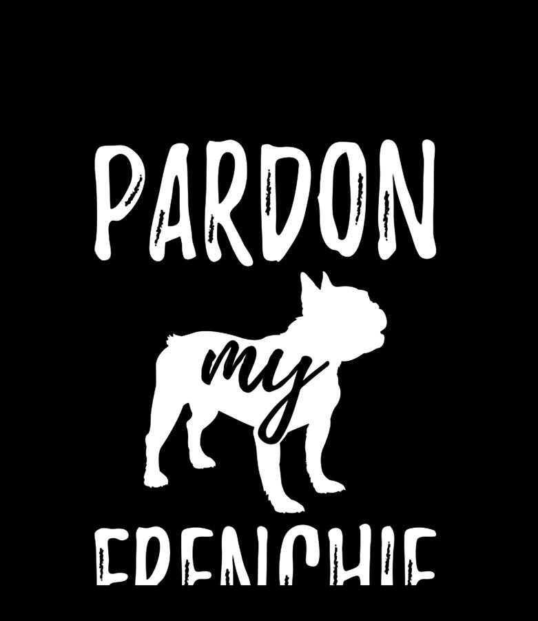 Pardon My Frenchie French Bulldog Sweater Digital Art by Quynh Vo