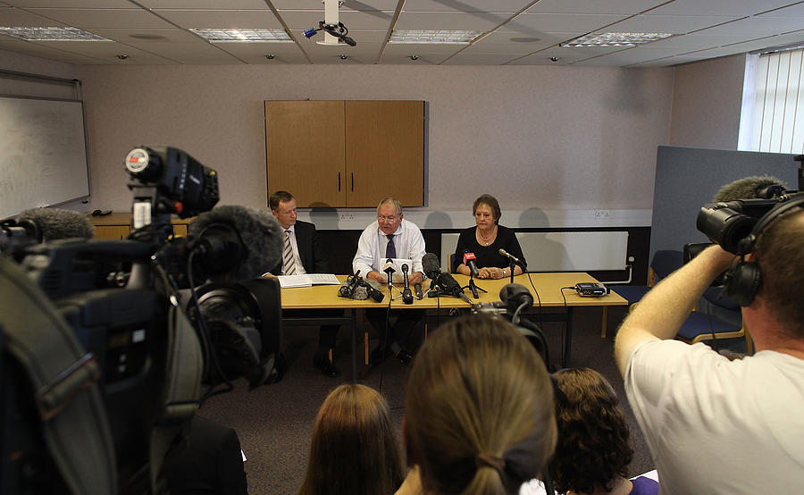 Parents of Melanie Hall Appeal For Information One Year On From The Discovery of Daughters Remains Photograph by Matt Cardy Parents of Melanie Hall Appeal For Information One Year On From The Discovery of Daughters Remains Photograph by Matt Cardy