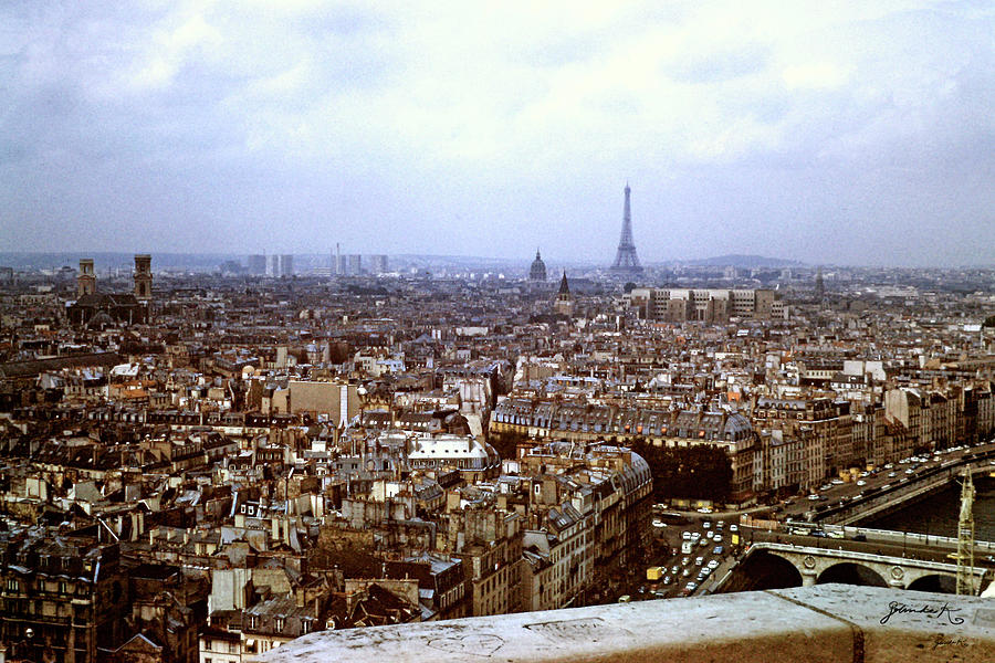 Paris 1974 Photograph by Gerlinde Keating - Galleria GK Keating Associates Inc